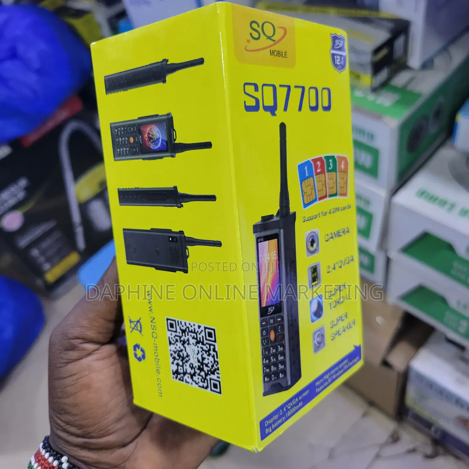 New SQ 7700 8 GB Black