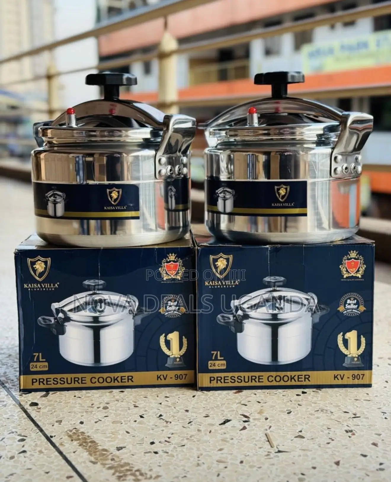 7 Litres Stainless Steel Pressure Cooker