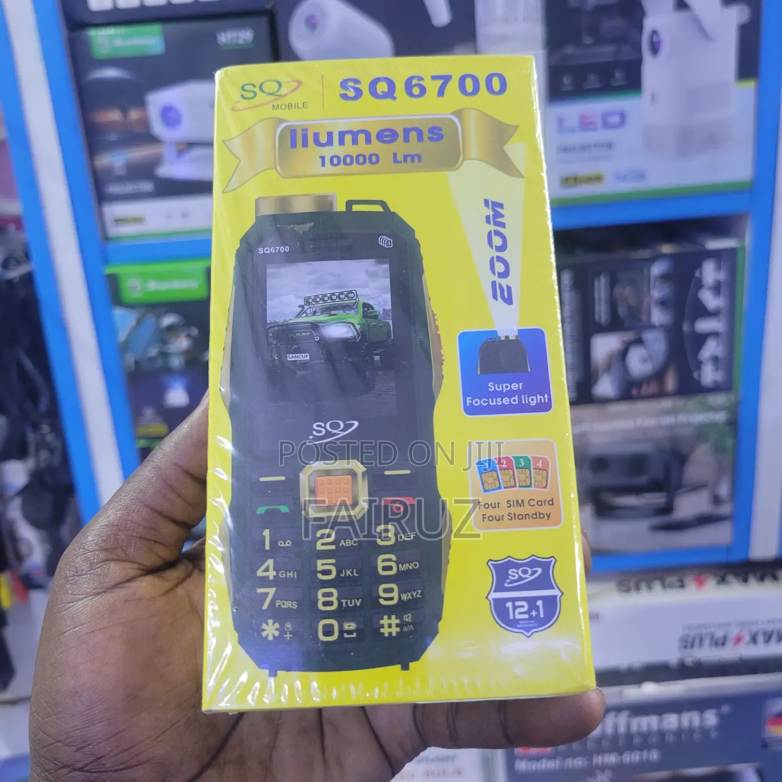 New Mobile Phone Black