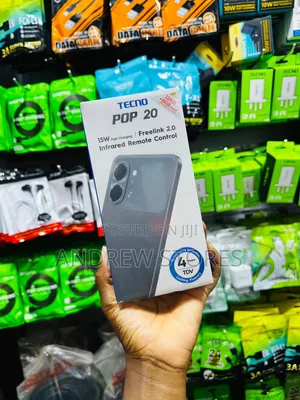 New Tecno Pop 20 128 GB Black