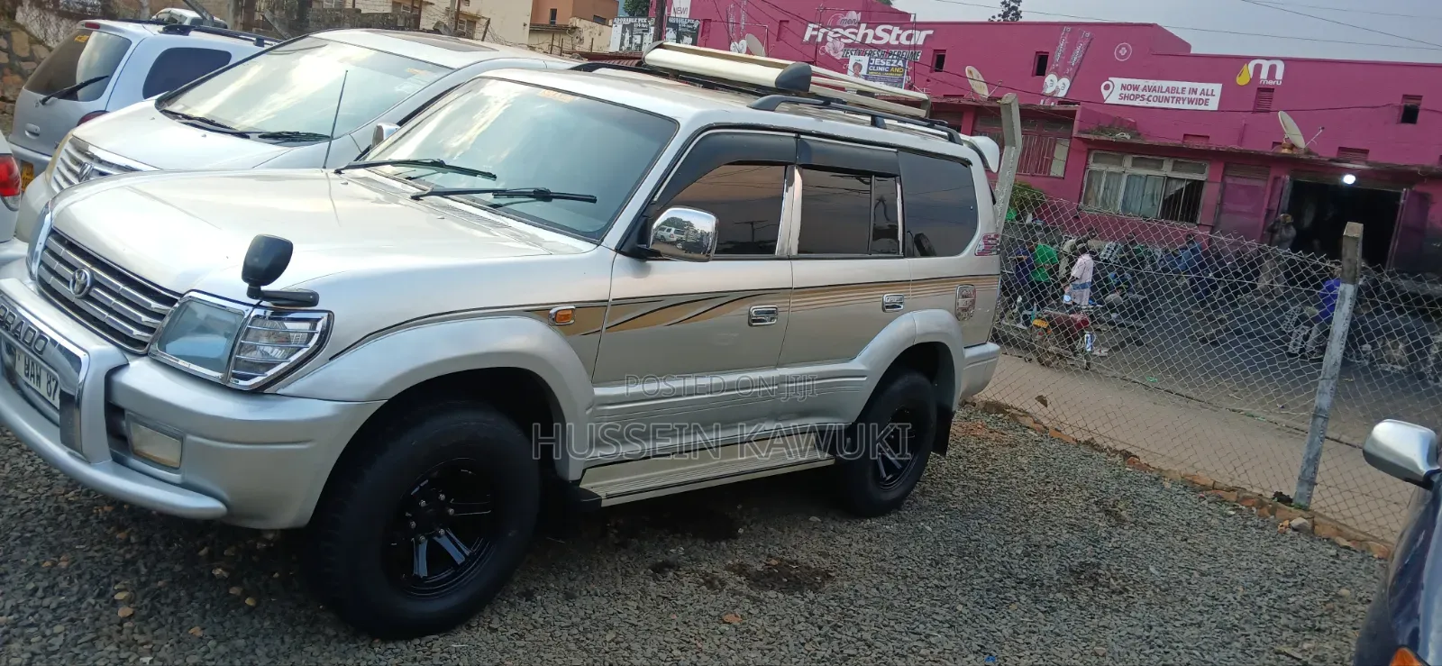 Toyota Land Cruiser Prado 2001 Silver