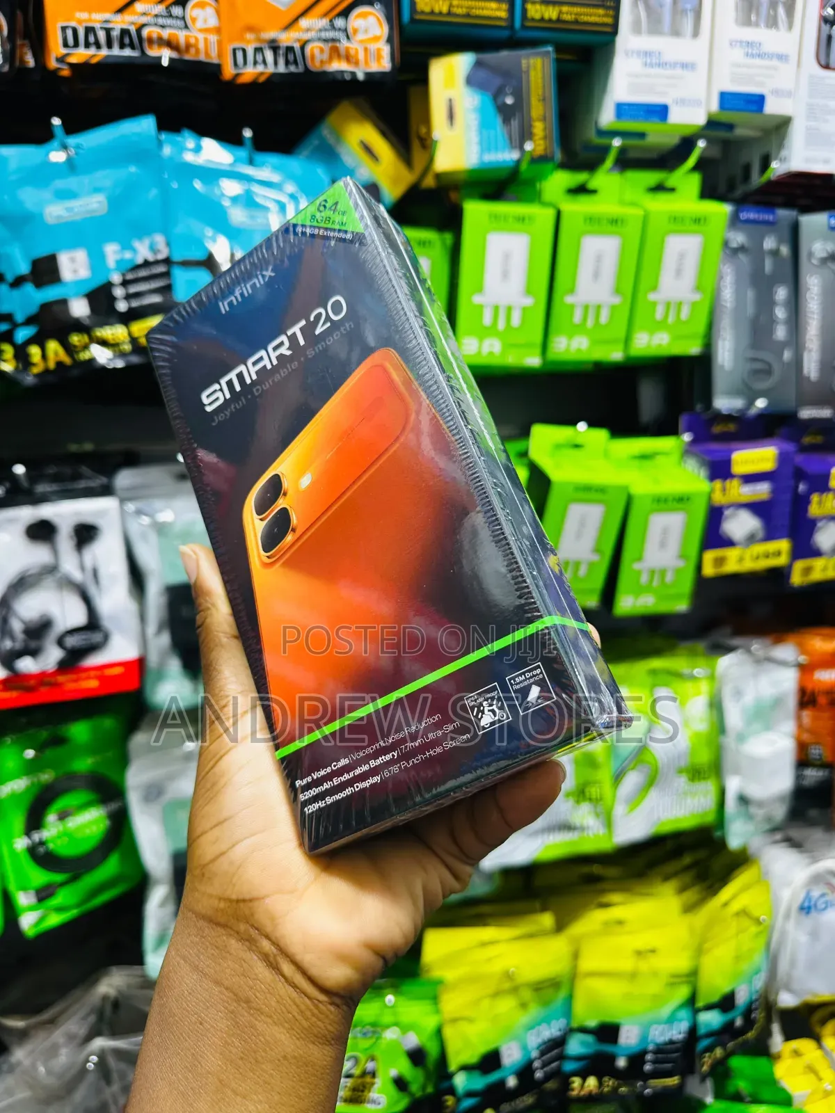 New Infinix Smart 20 128 GB White
