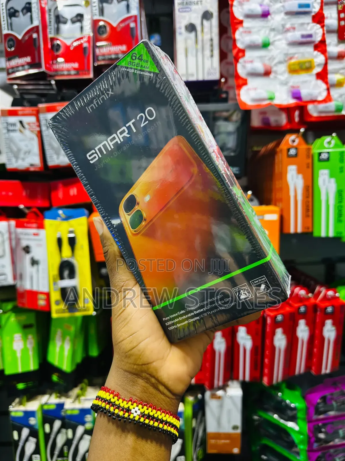 New Infinix Smart 20 128 GB White