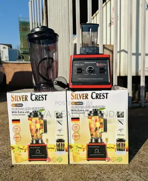 4L Silver Crest Commercial Electric Blender 8000w- SC-9880-2