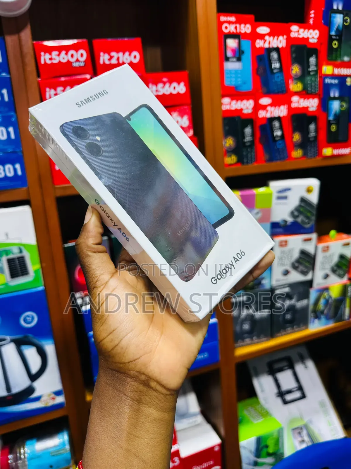 New Samsung Galaxy A06 128 GB Black