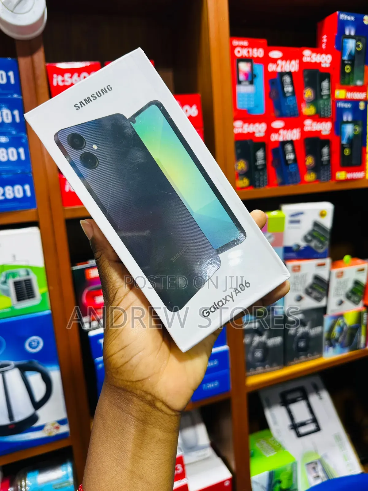 New Samsung Galaxy A06 128 GB Black