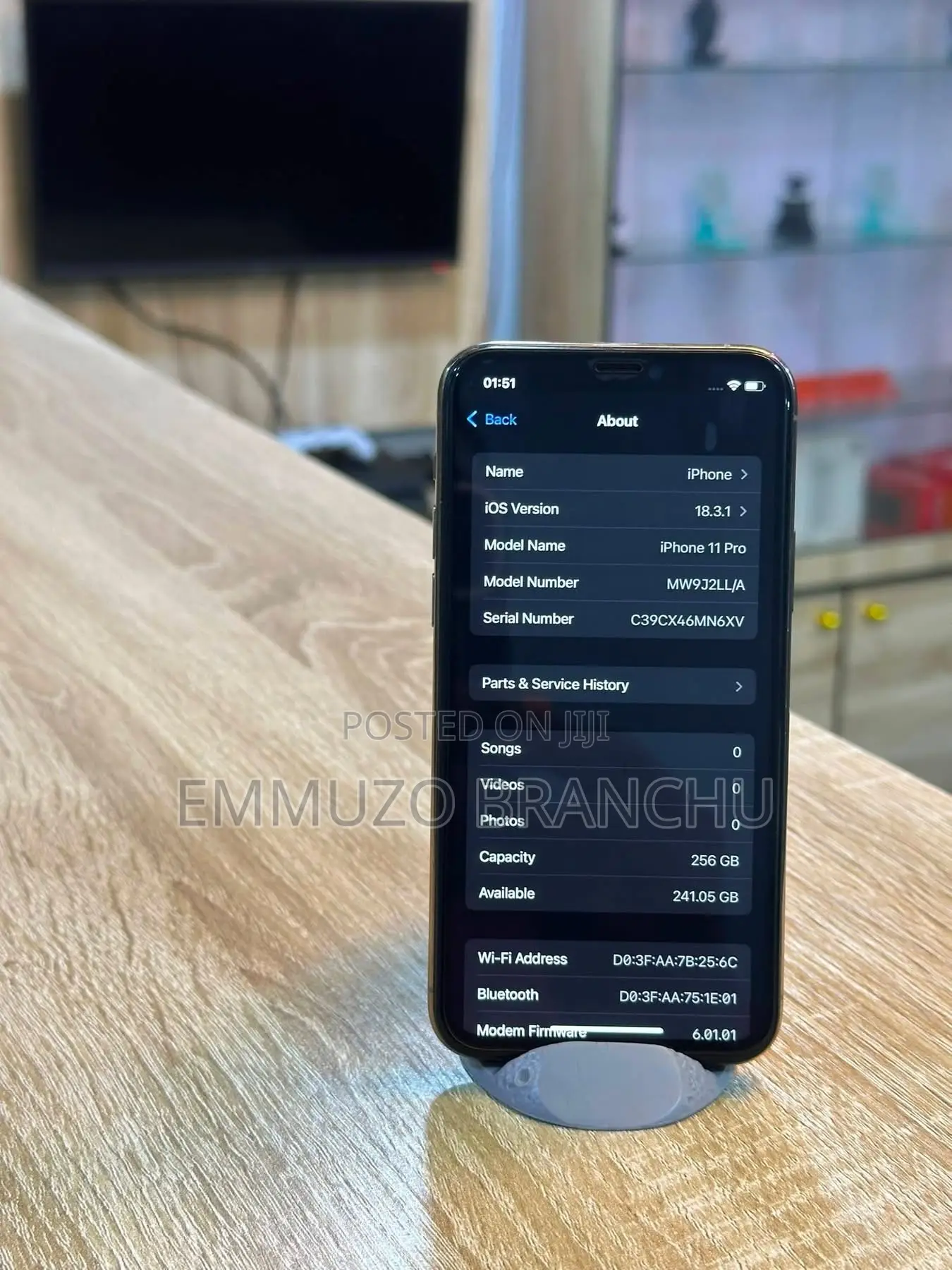 Apple iPhone 11 256 GB Silver