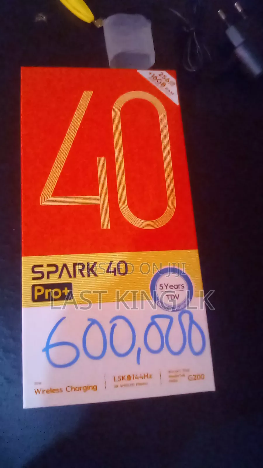 New Tecno Spark 40 Pro+ 256 GB Rose Gold