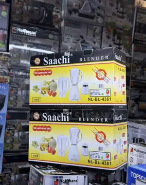 Saachi 3-in-1 Blender With 1 Glass Jar 350W Powerful Motor