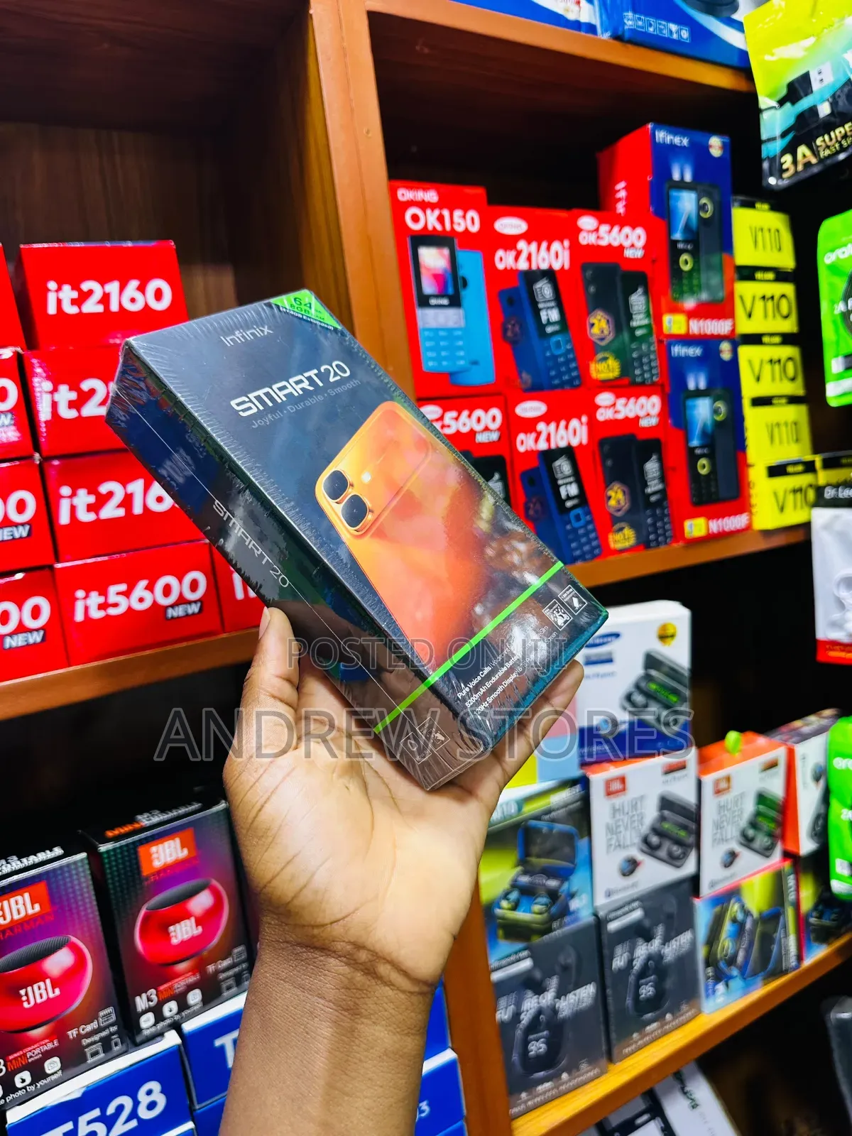 New Infinix Smart 20 128 GB Blue