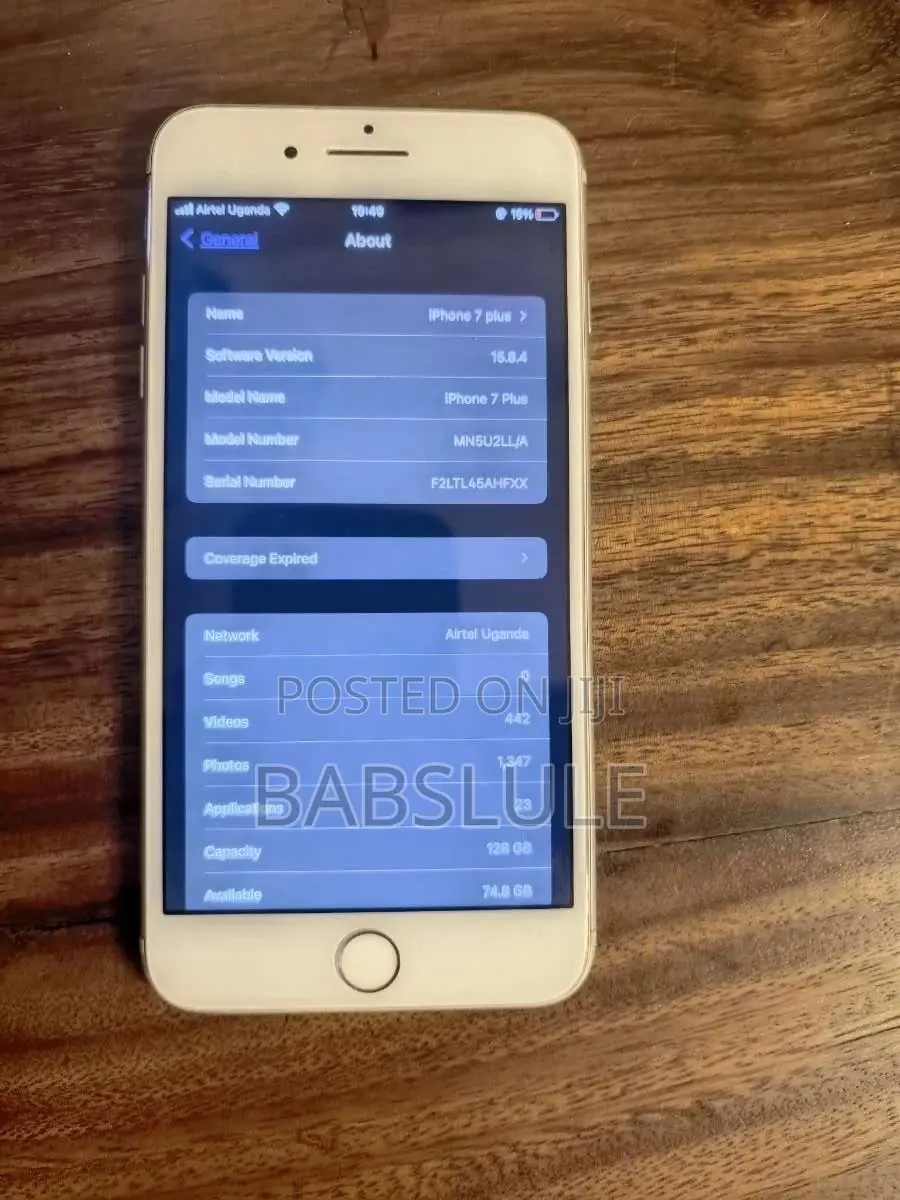 Apple iPhone 7 Plus 128 GB Silver