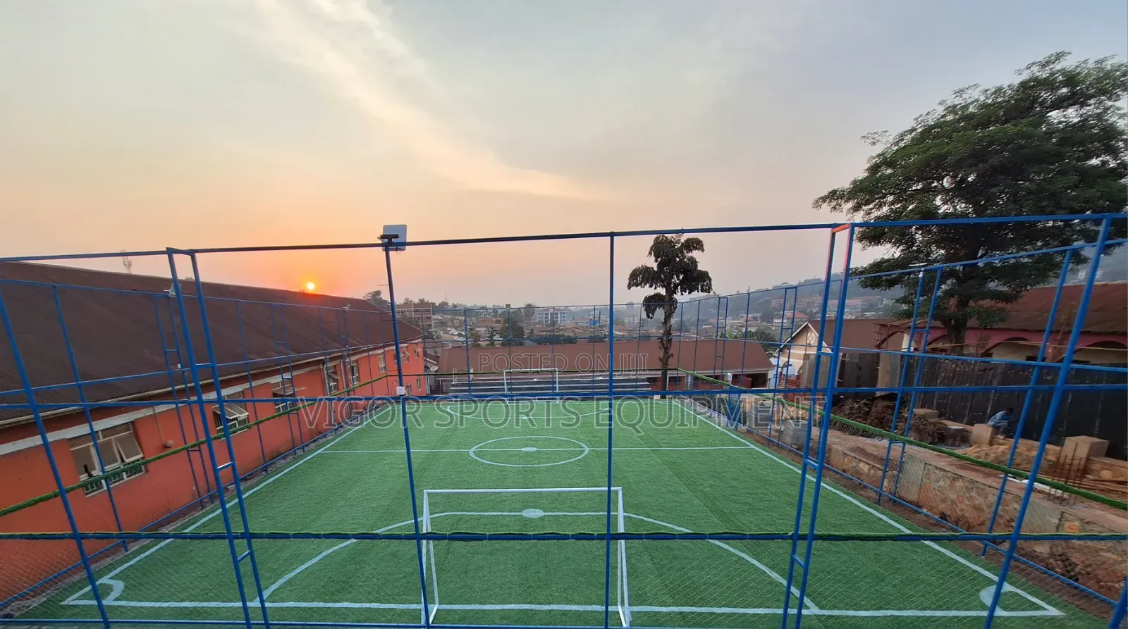 Football and Basketball Pitch Design and Setup