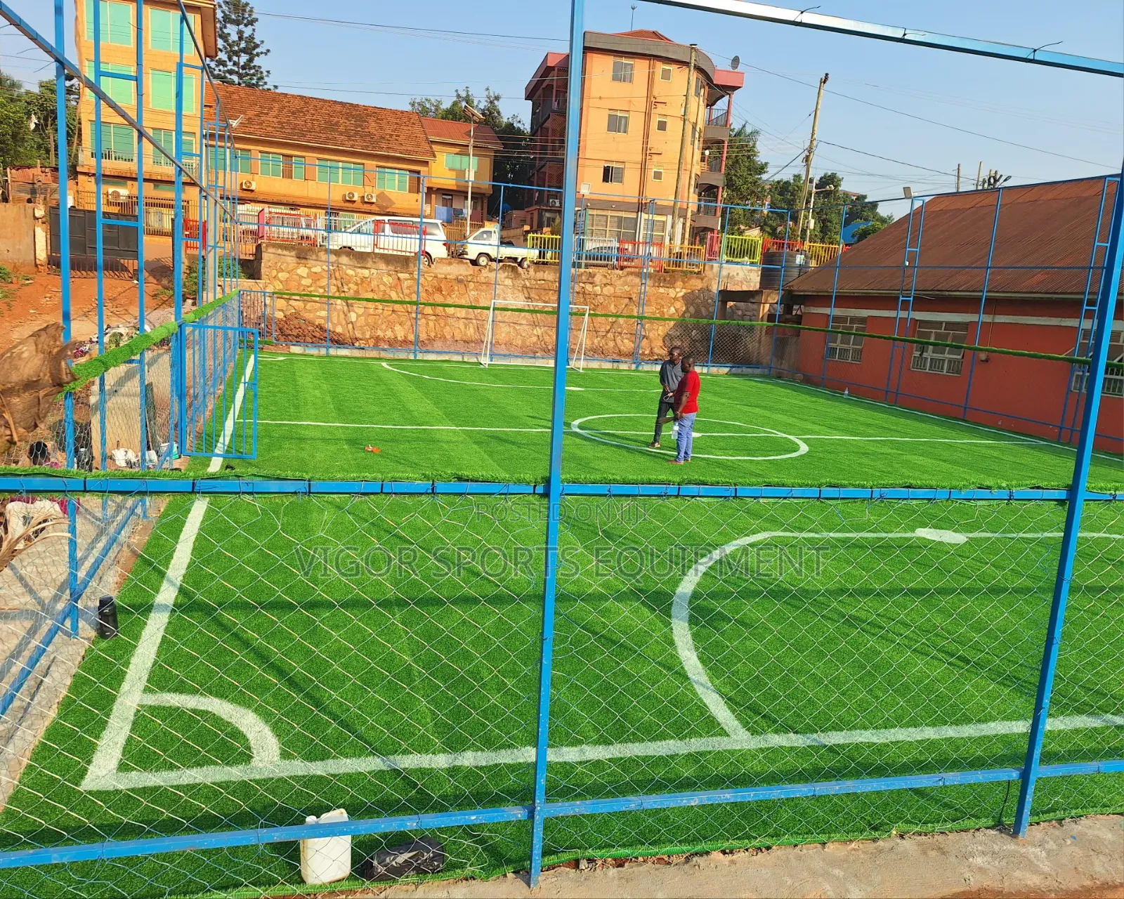 Football and Basketball Pitch Design and Setup