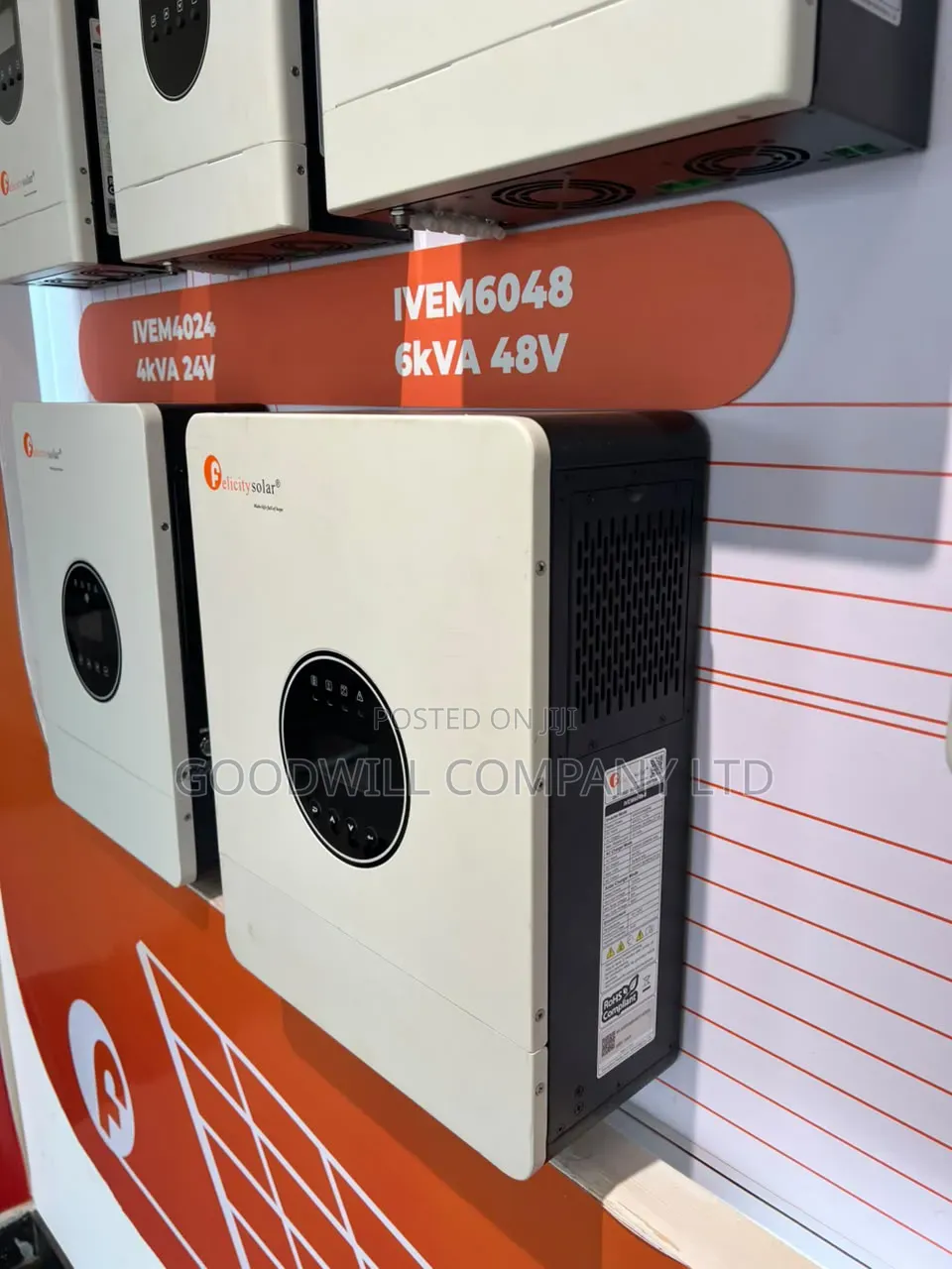 6kva 6000w 48v Vampower Felicity Hybrid Inverter
