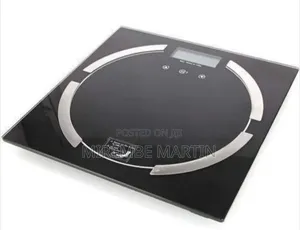 Digital Bathroom Scale With Body Fat Analyzer