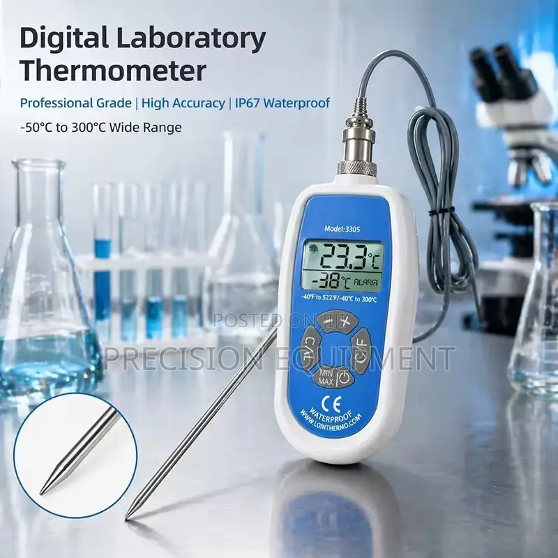 Digital Laboratory Thermometer