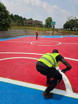 Football and Basketball Pitch Design and Setup