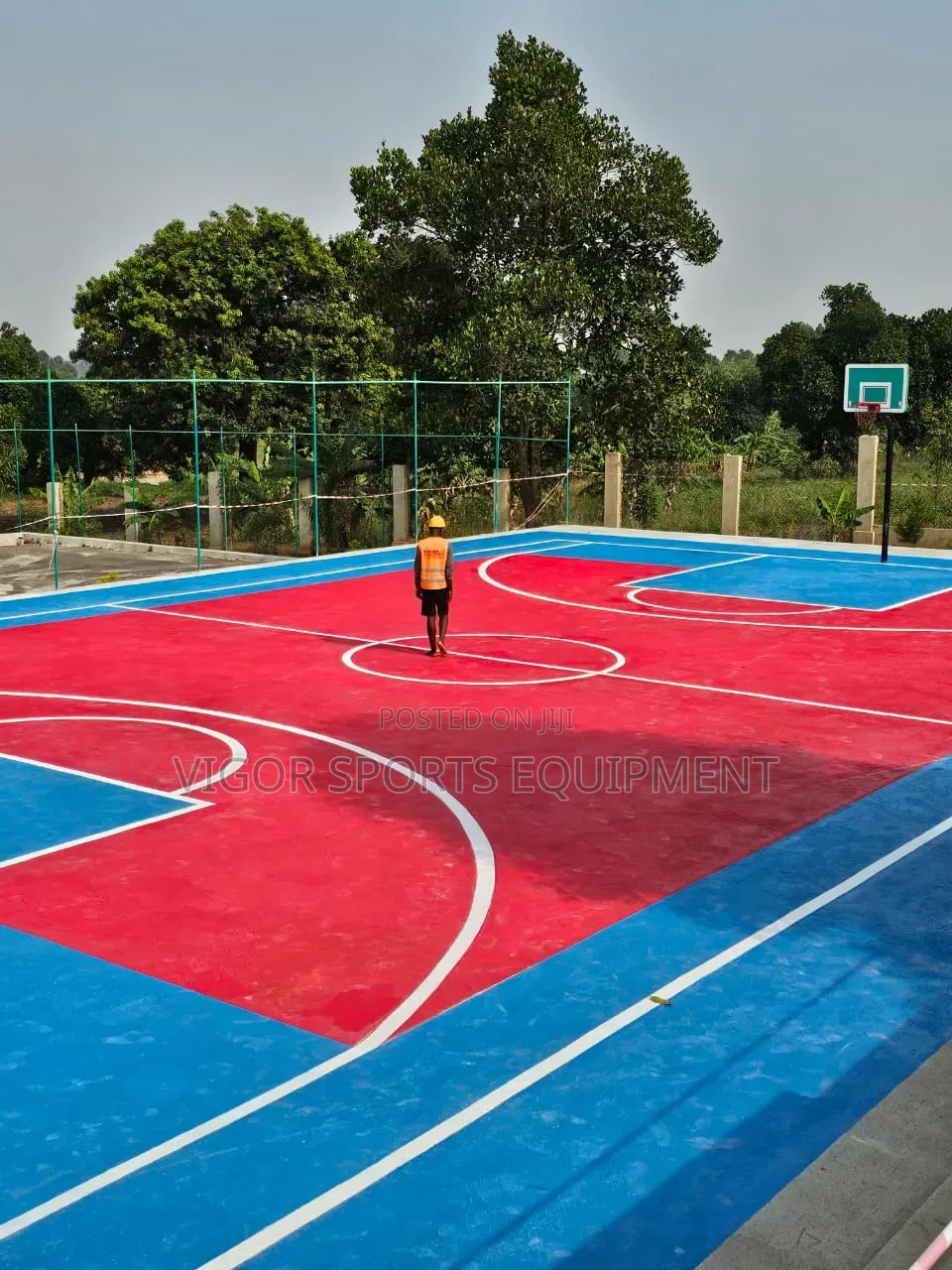 Football and Basketball Pitch Design and Setup
