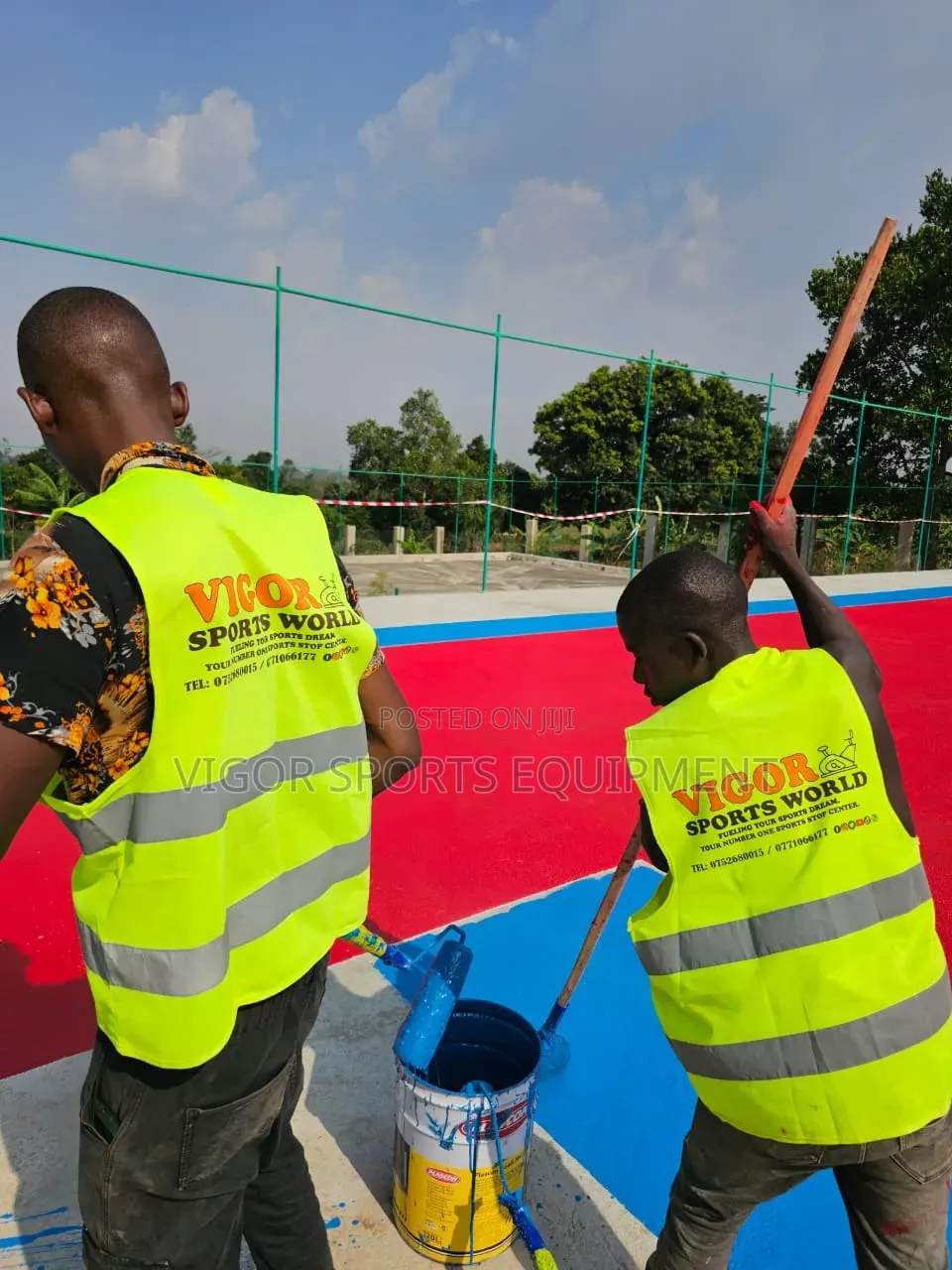 Football and Basketball Pitch Design and Setup