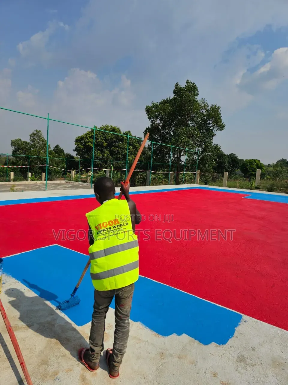 Football and Basketball Pitch Design and Setup