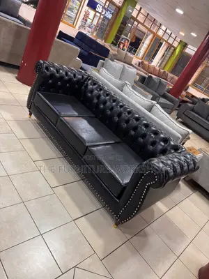 Chesterfield Sofa Three Seater Original Leather