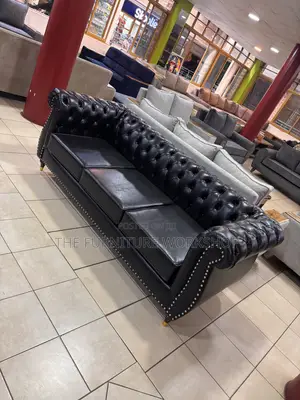 Chesterfield Sofa Three Seater Original Leather