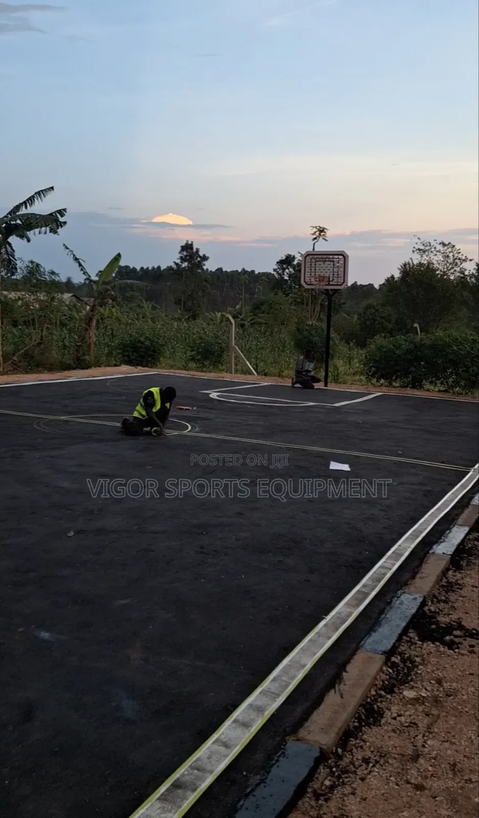 Football and Basketball Pitch Design and Setup