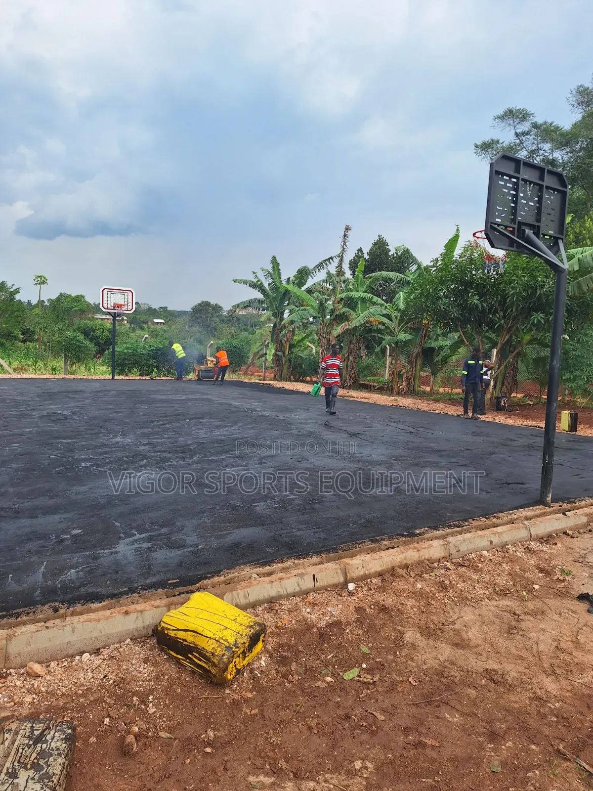 Football and Basketball Pitch Design and Setup