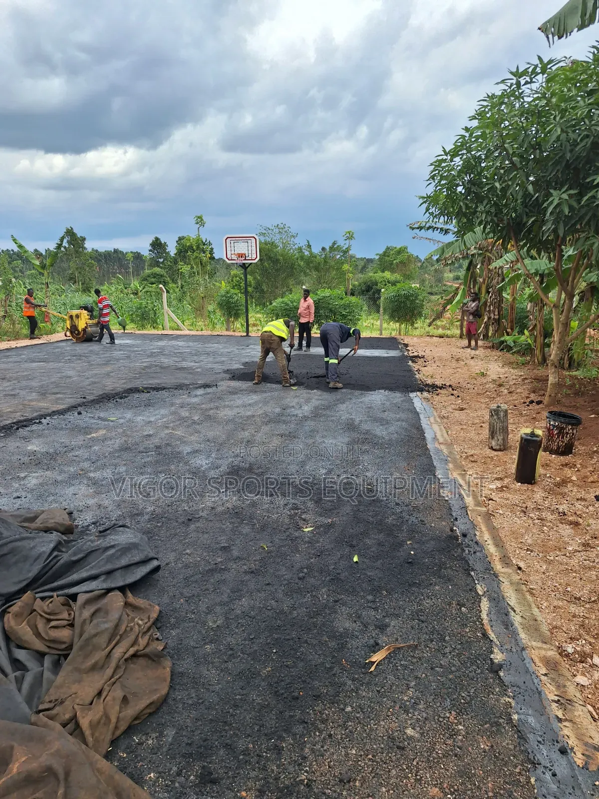 Football and Basketball Pitch Design and Setup