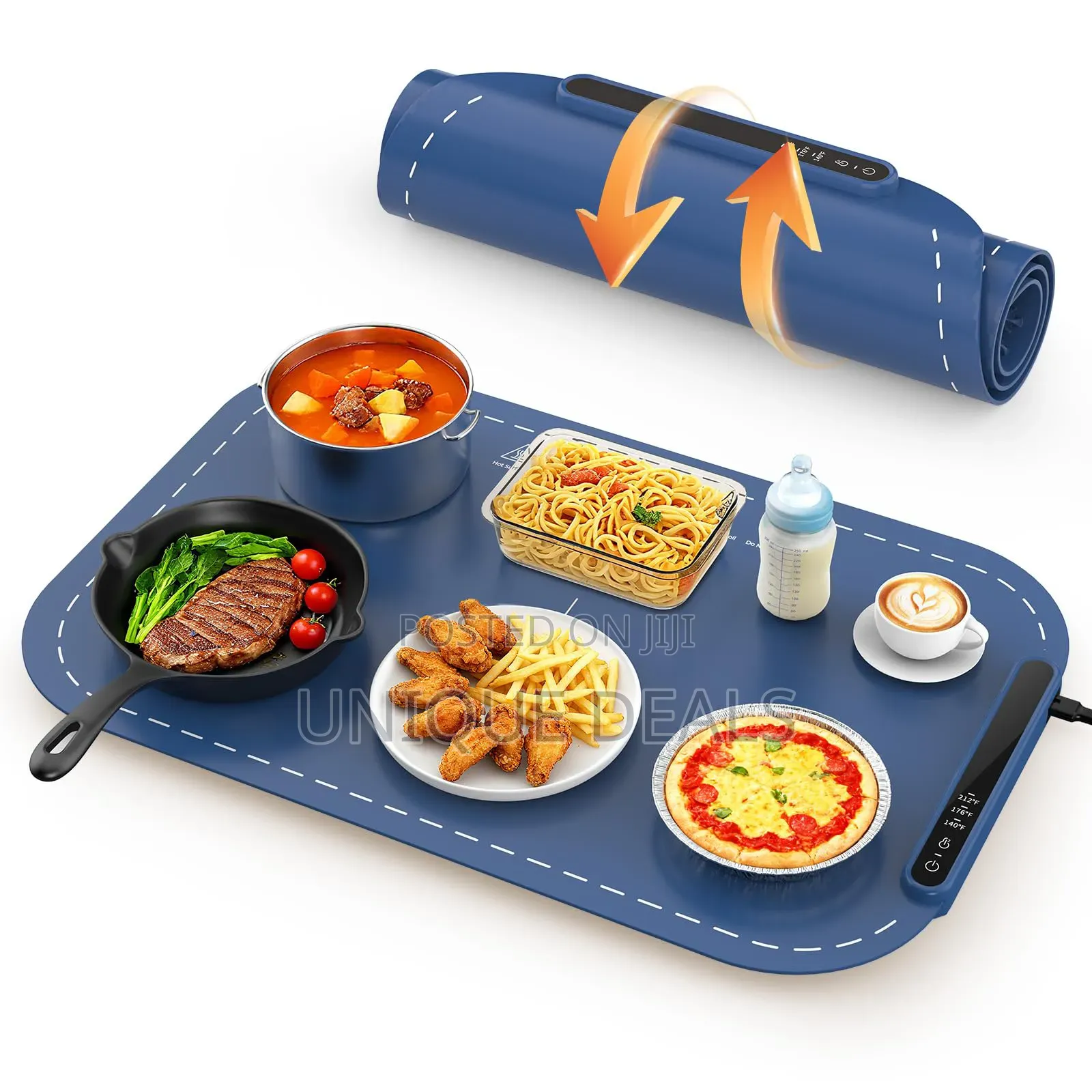 Food Warming Mat, Silicone Electric Warming Tray