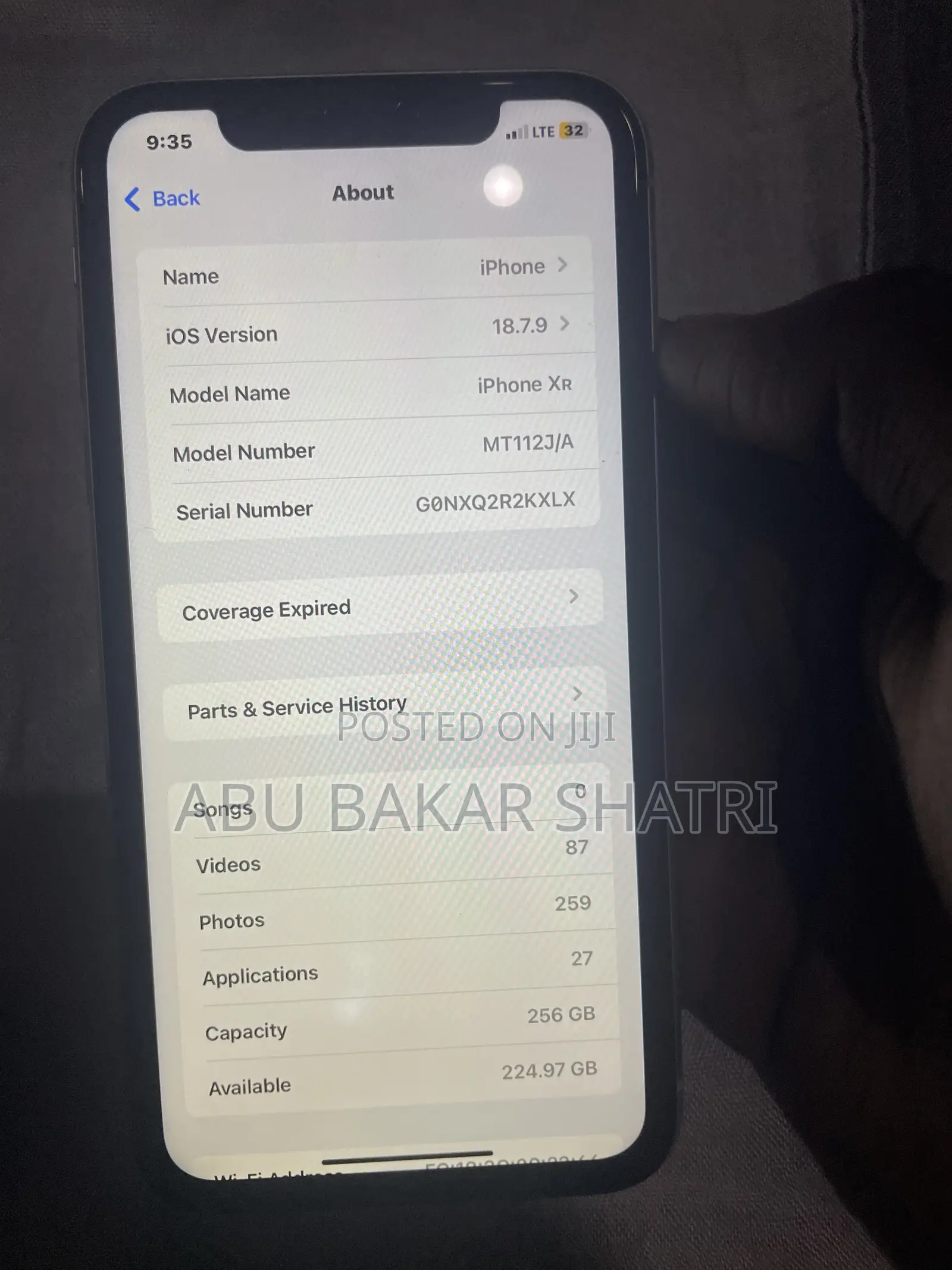 Apple iPhone XR 256 GB White