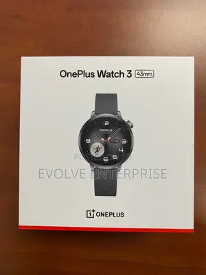 OnePlus Watch 3 43mm Black Steel