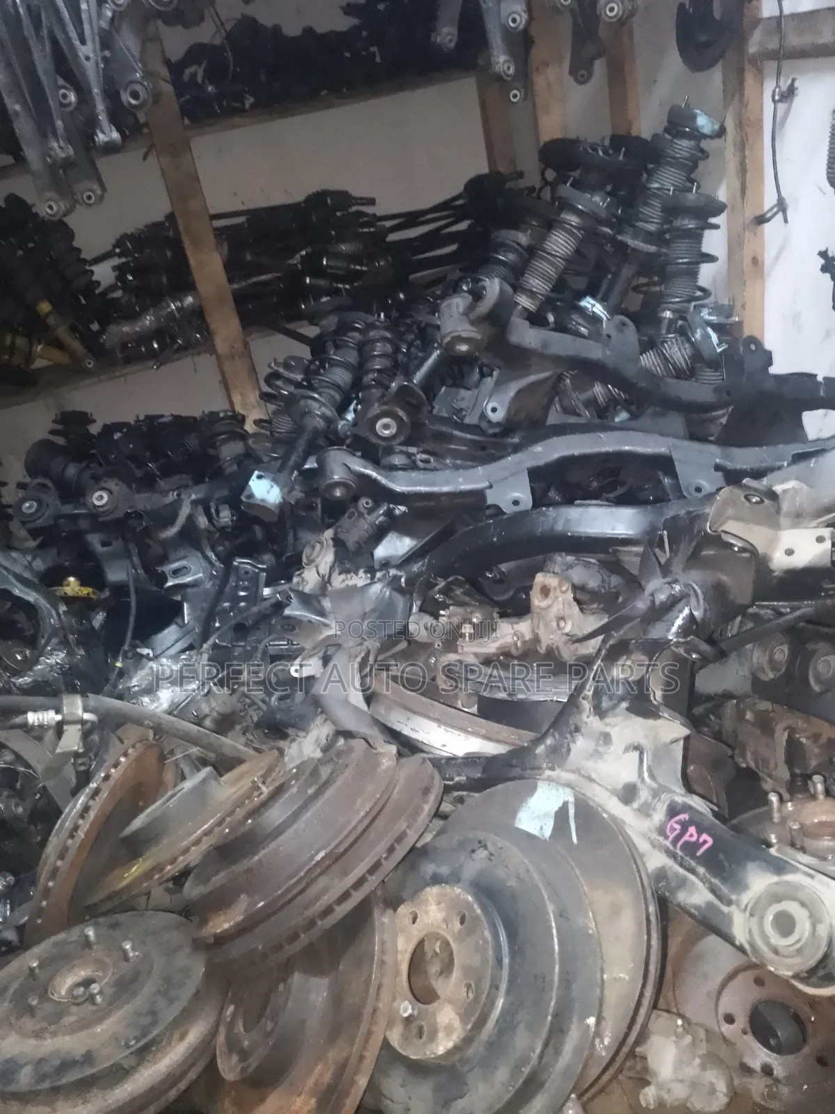 Subaru Forester Sh5 Suspension Plates Shocks in Stock Original Japan