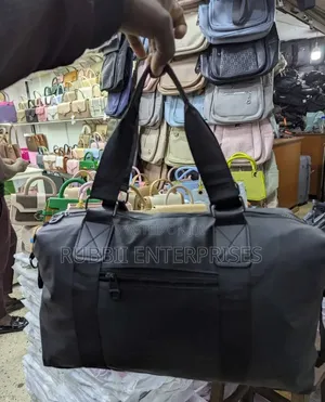 Black Jordan Jumpman Duffel Bag