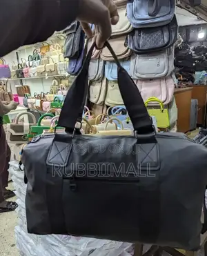 Black Jordan Jumpman Duffel Bag