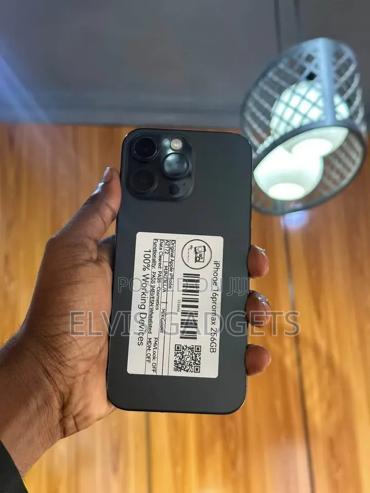 Apple iPhone 16 Pro Max 256 GB Black