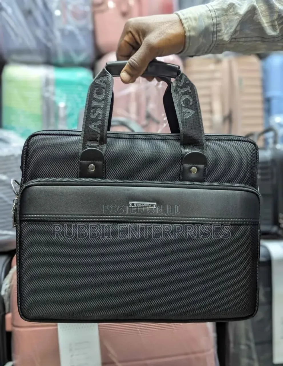 Black DILASICA Business Laptop Briefcase.