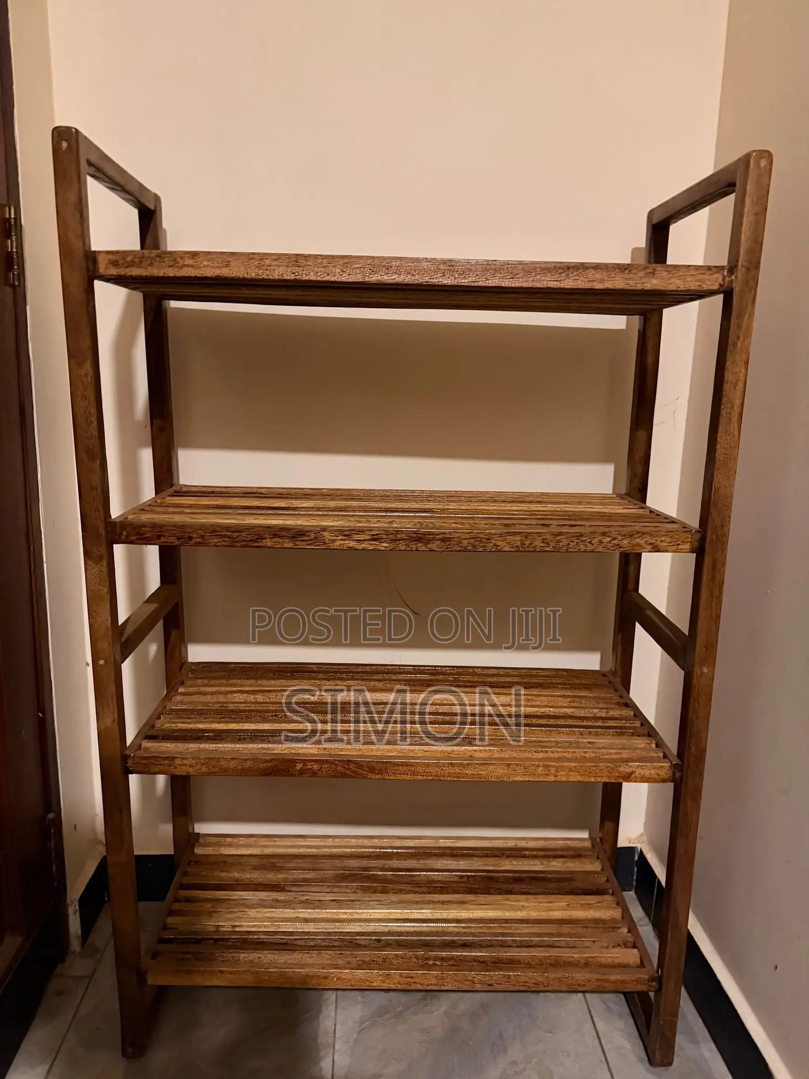 Wooden Shoe Rack