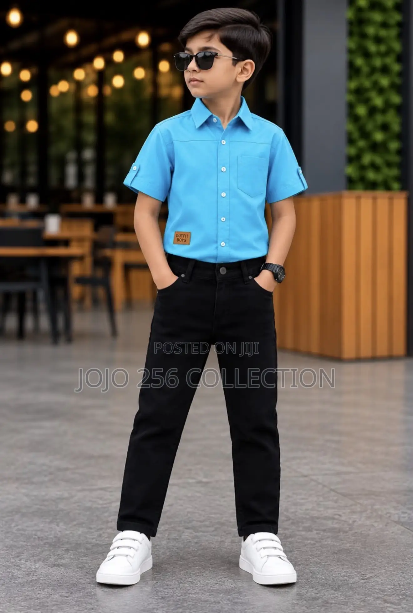 Kids Blue Shirts