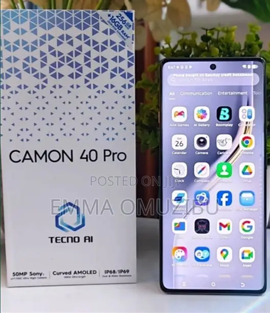 Tecno Camon 40 Pro 5G 256 GB Gray
