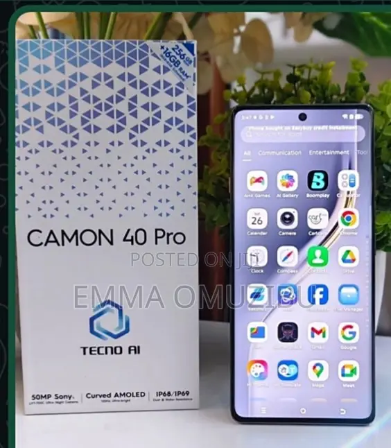 Tecno Camon 40 Pro 5G 256 GB Gray