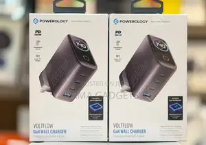 Powerology Voltflow GaN Wall Charger PD 140W Is a 4-Port Fast-Charging