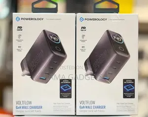 Powerology Voltflow GaN Wall Charger PD 140W Is a 4-Port Fast-Charging