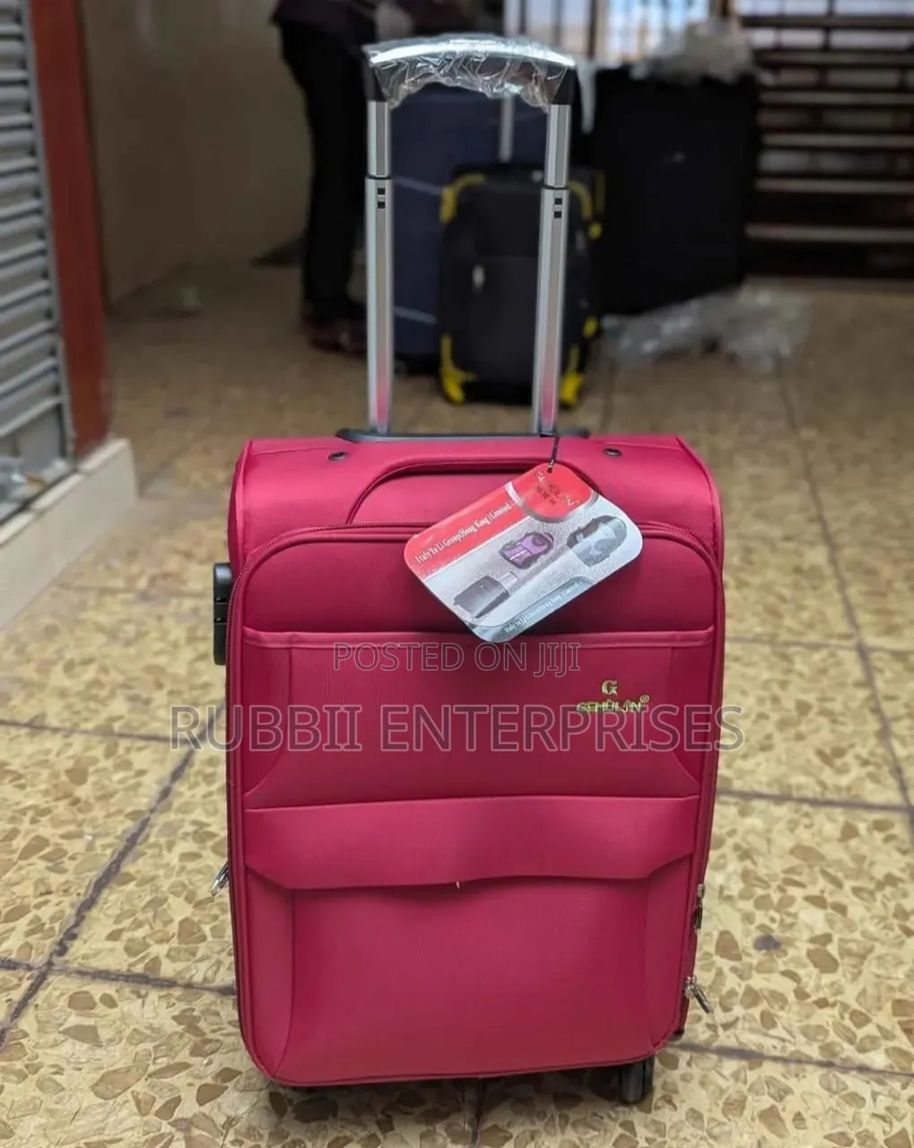 Gemulin Soft-Shell Fabric Suitcase (Small)