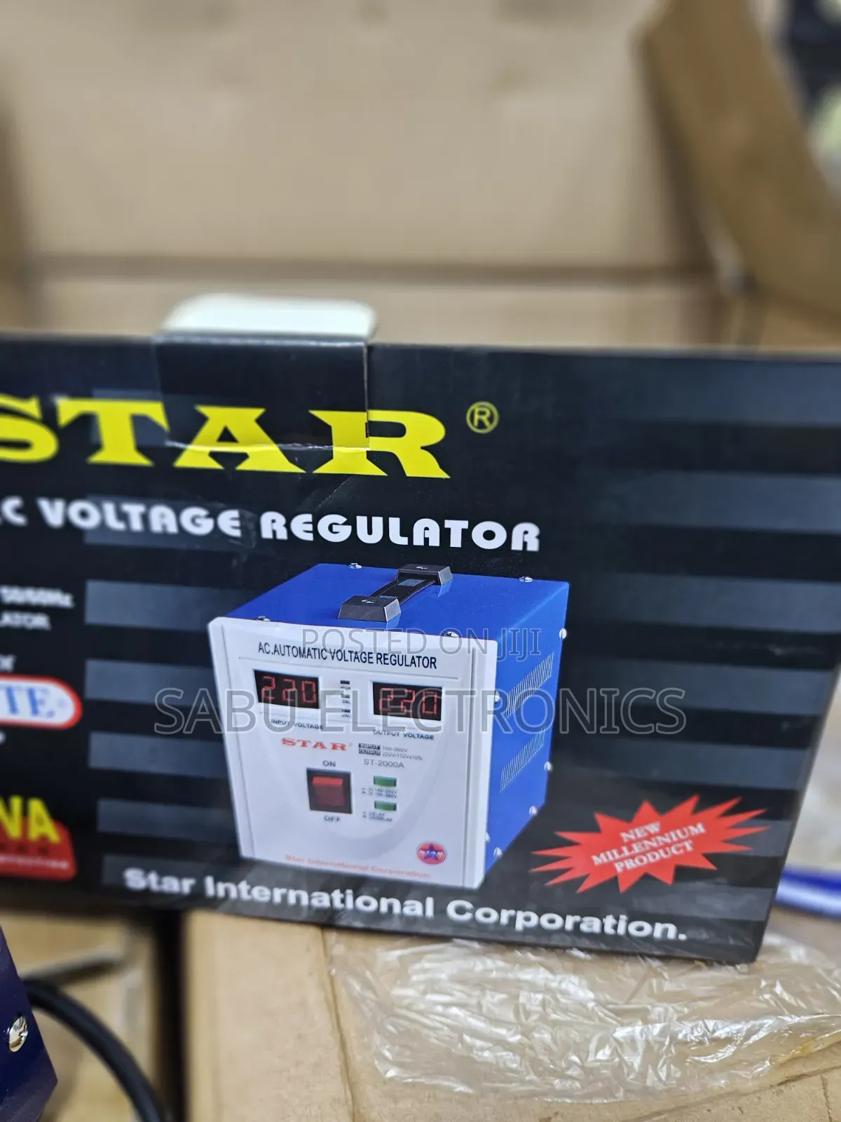 STAR 2000VA Automatic Voltage Regulator Stabilizer - Digital Display