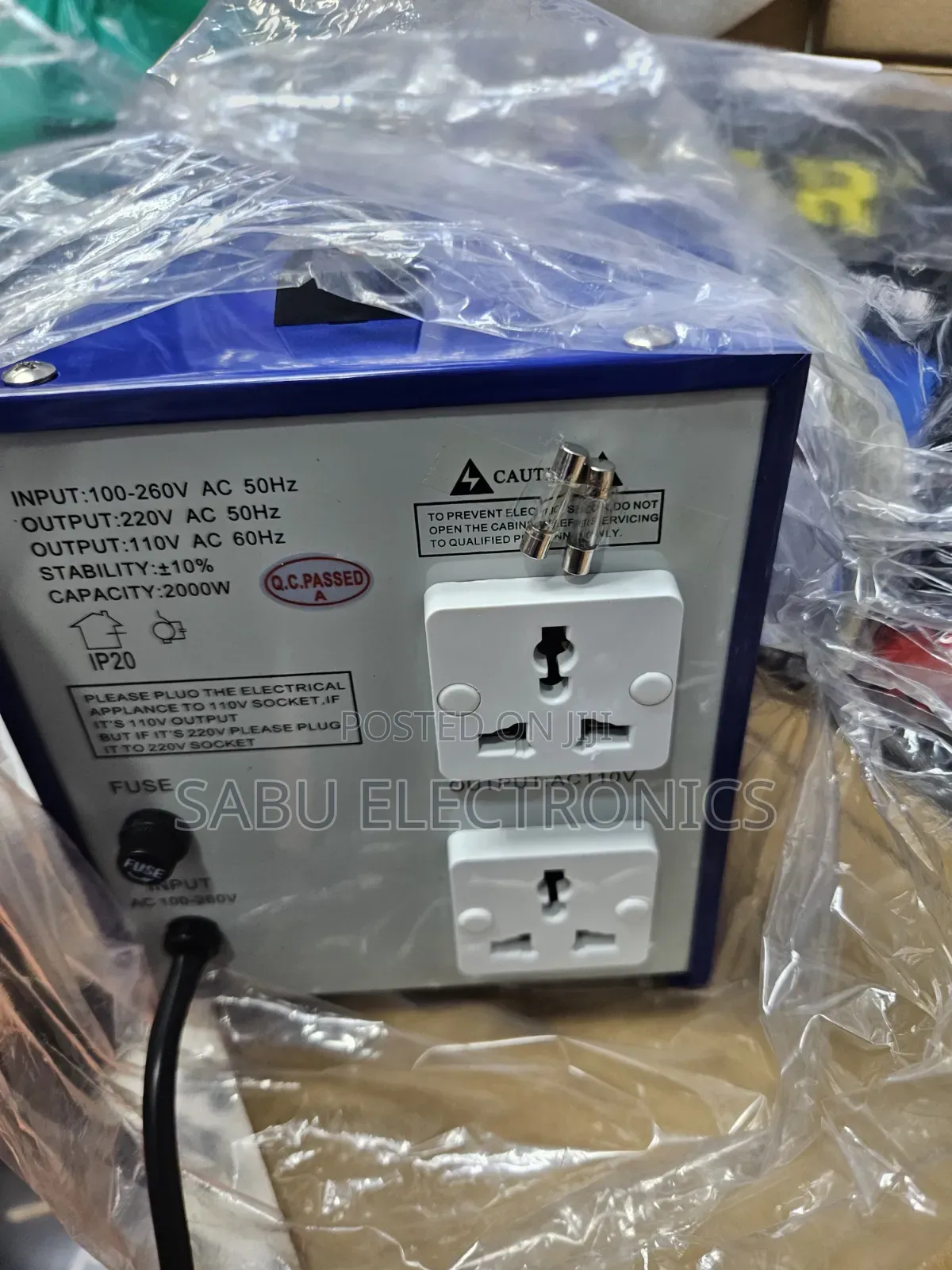 STAR 2000VA Automatic Voltage Regulator Stabilizer - Digital Display