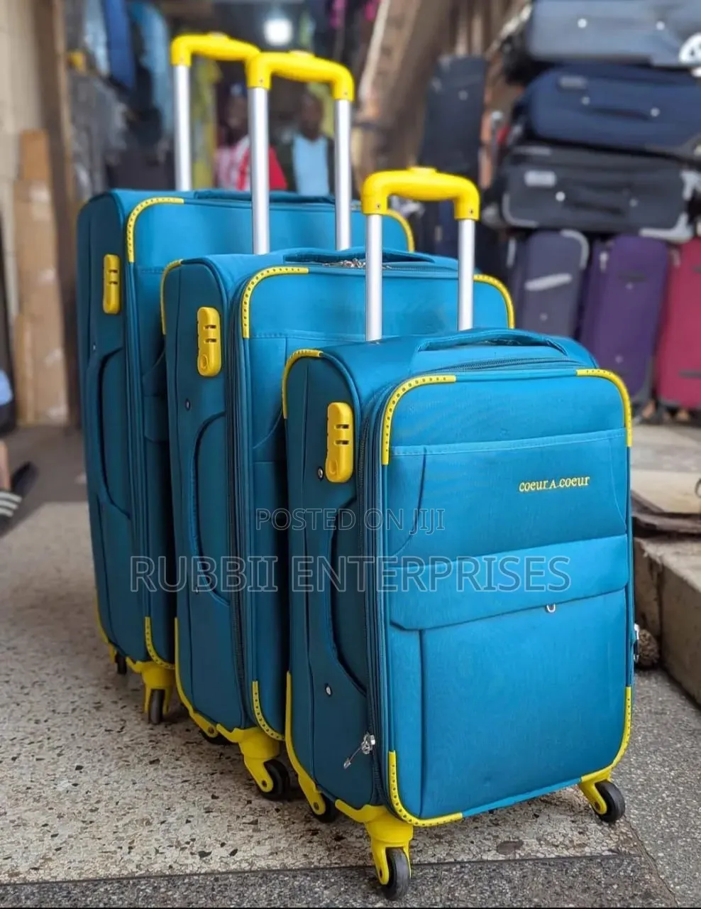 Coeur a Coeur Suitcase 3 in 1