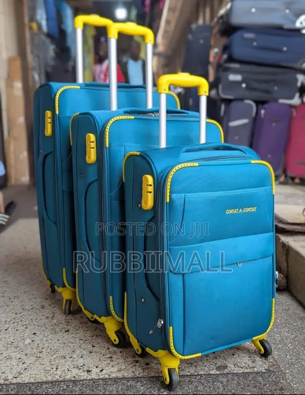 Coeur a Coeur Suitcase 3 in 1