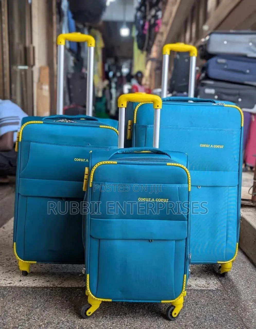 Coeur a Coeur Suitcase 3 in 1