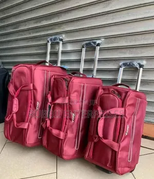 KZNGS Softside Rolling Trolley Duffel Luggage Bags 3 in 1
